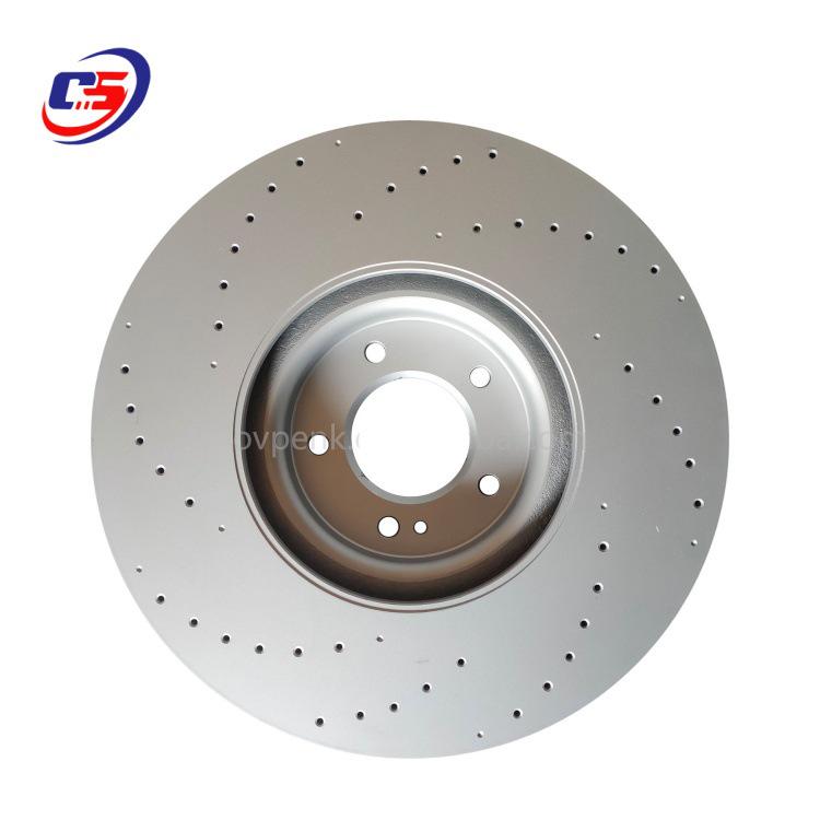 Front and Rear Brake Discs for Mercedes W463, G500, G550 (Part Numbers: 4634211500, 4634211600)