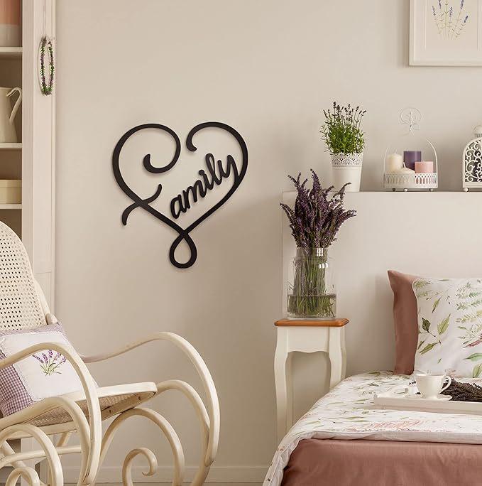 Popular Metal Wall Letters: Couple Silhouette Art for Indoor Decor