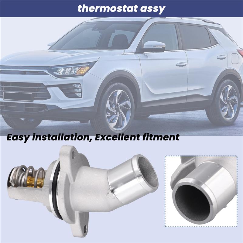 1732030175 Nuovo Termostato Completo Per SSANGYONG TIVOLI X100 2015-ONW 1.6L BENZINA
