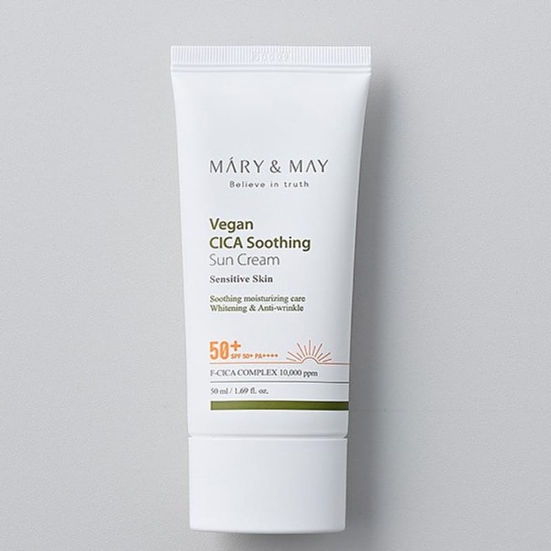 [Marienmay] Vegan Cica Soothing Sun Cream SPF50+ PA++++ 50ml