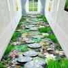 3D Long Corridor Carpets for Hallway Living Room Decoration Home Household Anti-skid Floor Mat Hotel Lobby Area Rug