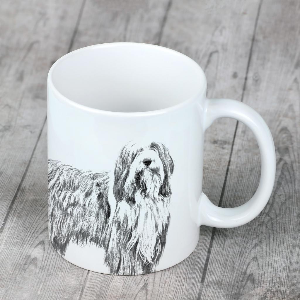 Bearded Collie, Highland Collie, Mountain Collie - cup with a dog, cup with a photo, personalized gift from the Art-Dog brand