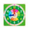 Children Montessori Wooden Clock Toys Hour Minute Second Cognition Colorful Clocks Toys For Kids Early Preschool Teaching Aids