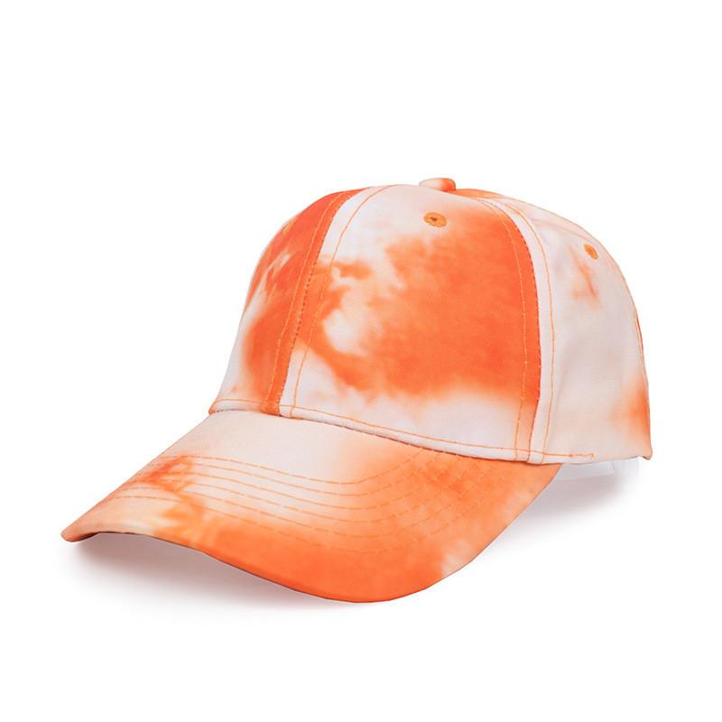Sports Hat With Tiedye Design For Men And Women Sun Protection Adjustable Breathable