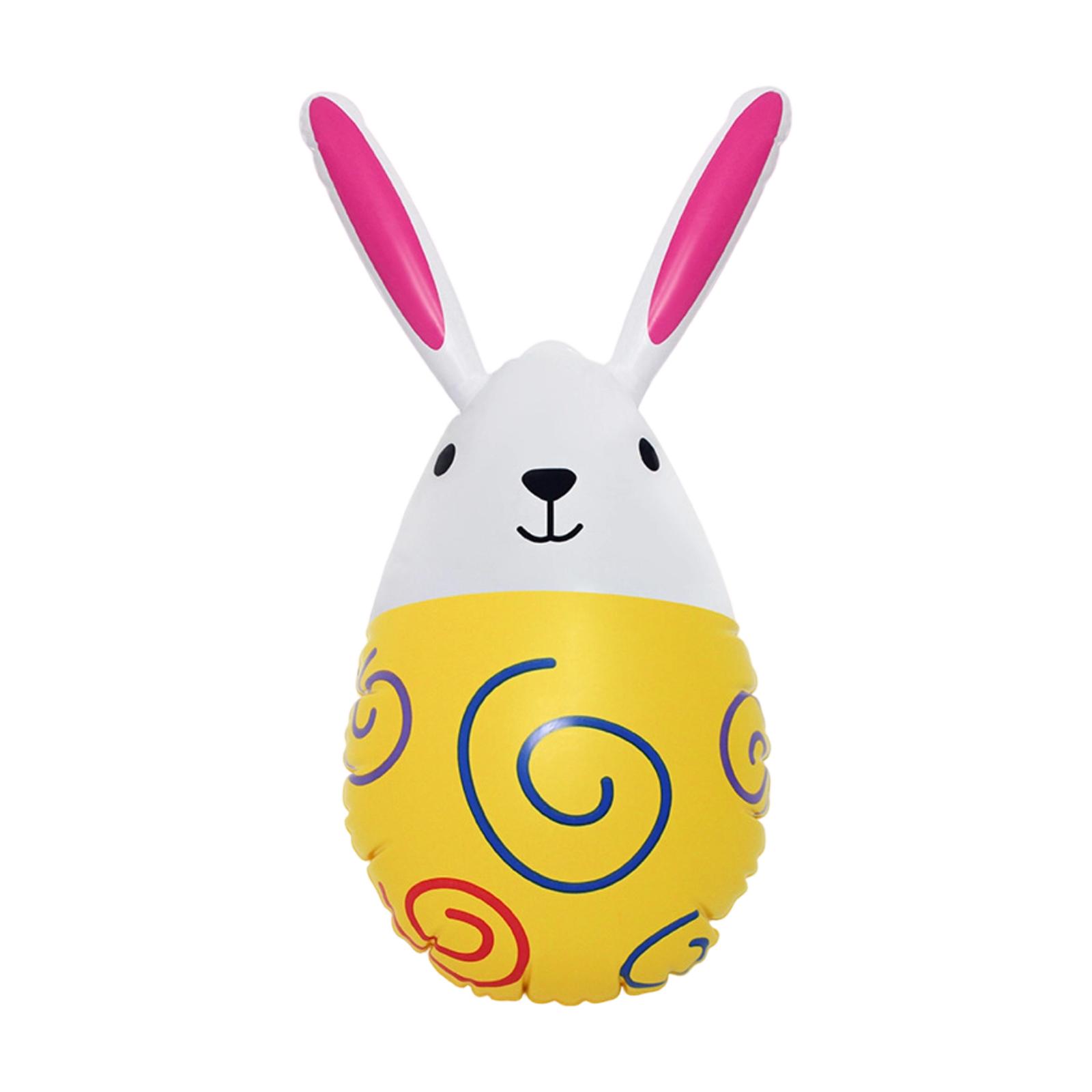 Inflatable Easter Eggs, Bunny Festival Decorations, Inflatable Props And Ornaments жёлтый