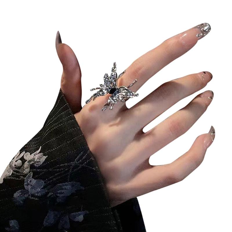 

Кільце для відкривання комах у формі метелика Niche Design Advanced Sense Student Ins Trend Cold Wind Roman Finger Ring