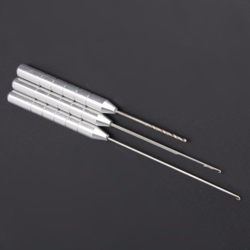 3 in1 Carp Fishing Rigging Baits Needle Baiting Rig Tool Fish Drill Easy to Use