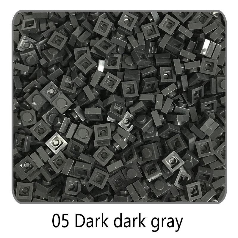 100 buc cărămizi DIY piese 3024 1x1 placă educațională tehnologie construcție asamblare blocuri compatibile piese jucării pentru copii copii