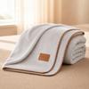 Double-sided Faux Cashmere Throw Blanket Office Nap Lightweight Sofa Cover All