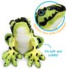 VIAHART Tiger Tale Toys Dart Tree Toad Plush Toy, Realistic 10-inch (26cm) Large Pet Frog [Official Japanese Product]