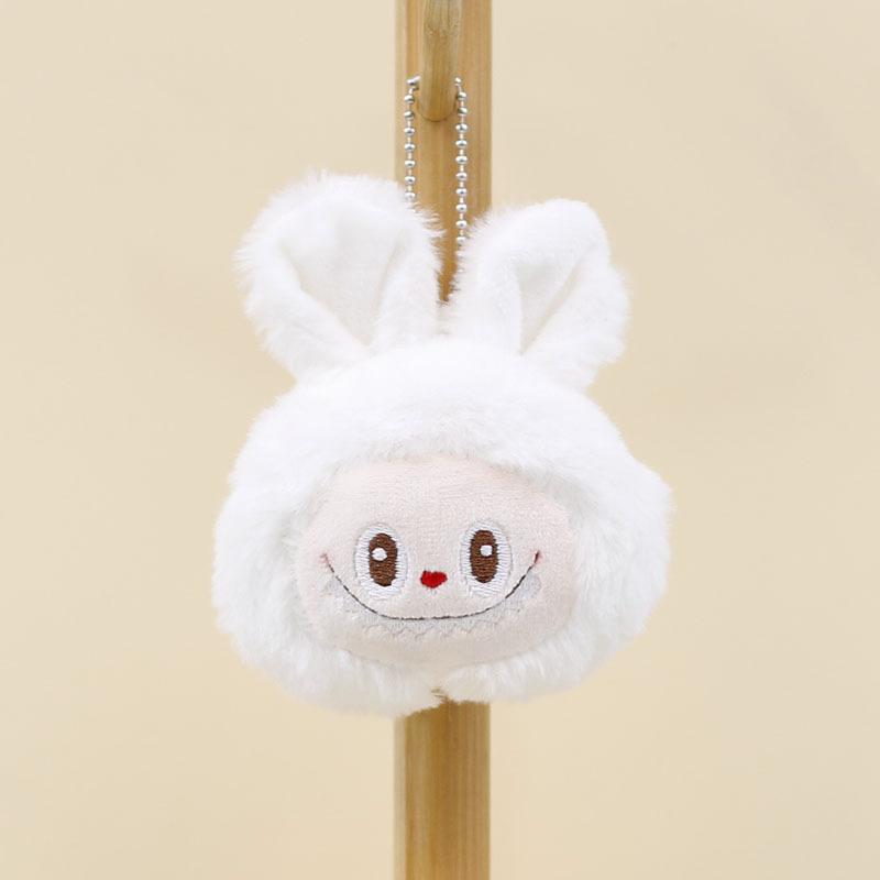 Plush Adorable Bunny Keychain Super Soft Short Plush Stuffed Toy Animal