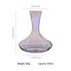 ShiJin Dazzling Electroplated Crystal Glass Decanter