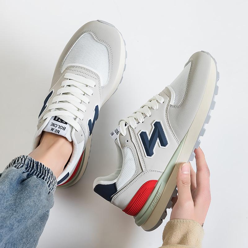 Retro Fashion Couple Sports Shoes Versatile American Street Jogging Shoes Casual Shoes Forrest Gump Dad Shoes Men's F8856