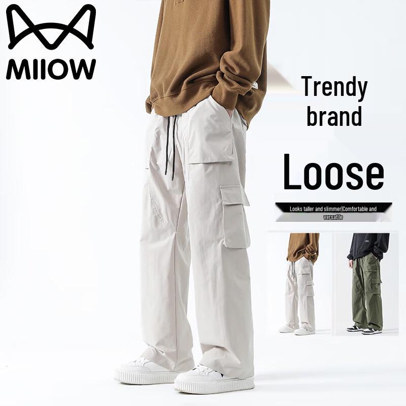 

Mao Ren Men s Casual Multi-Pocket Cargo Pants 5XL