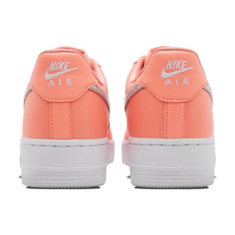 Nike Womens Air Force 1 Low 'Atomic Pink Iridescent' (women's Sizes) Atomic Pink / White Skate Shoes CJ1646 601