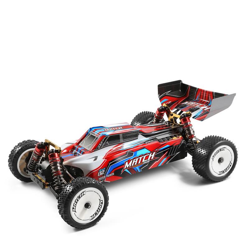 

Electric 4WD Remote Control Off-Road Car 1:10 Alloy with Hydraulic Shock Absorption and High-Speed Drift Capability
