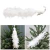 Christmas Tree Toppers Simulated Three-dimensional Peacocks with Long Tail Hanging Pendant Decoration New Year Ornaments