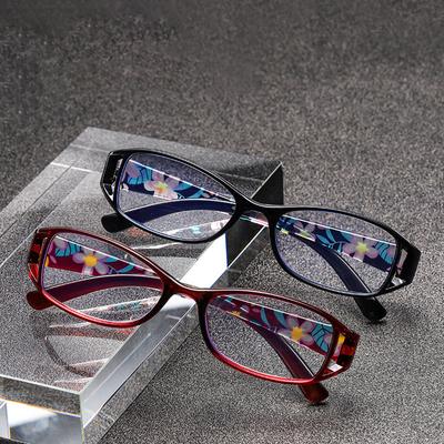 Fashion New Anti-Blue Light Reading Glasses Women Presbyopia Classic Square Plastic Men Reading Eyeglasses Hyperopia Glasses +1.0