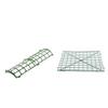 Green Artificial Flower Wall Panels Plastic Rack for Wedding Ceremony Decoration Photo Area Party Event