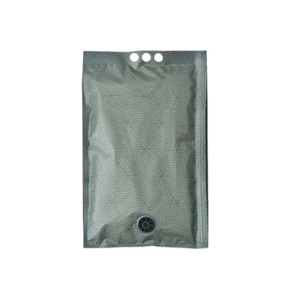 Reusable Vacuum Compression Bag Dustproof Vacuum Packing Pouch Sleepwear 30.5x49cm-Green Hole