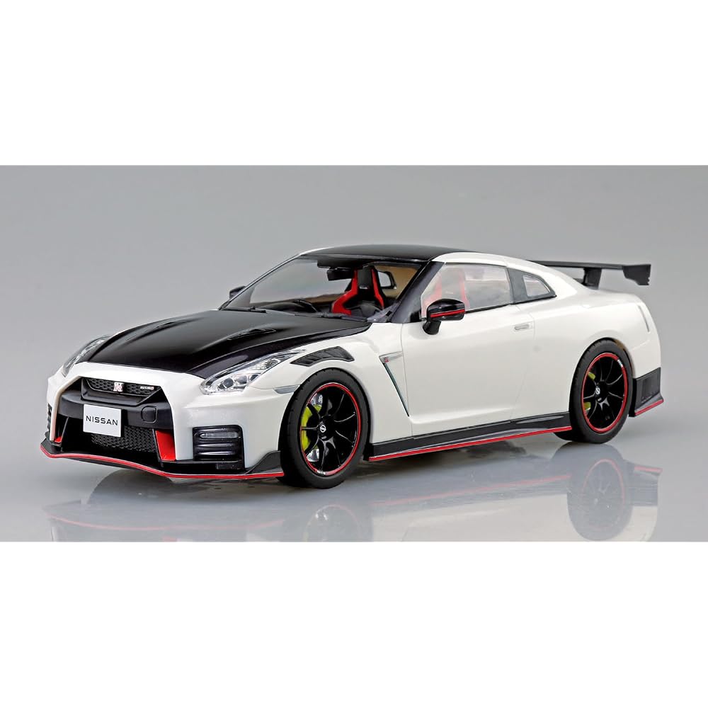 Aoshima Bunka Kyozaisha (AOSHIMA) 1/24 Raku Plus Snap Car Series No. 02-BW R35 Nissan GT-R NISMO ...