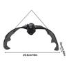 1pcs Lifelike Bat CharmsPendant Jewelry Making Party Props Horror Scene Layout Suitable For Fence Garden Halloween Supplies
