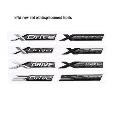 Kompatybilny z BMW serii 3/4/5/6/7, GT, Serii X (X1/X3/X4/X5) Emblemat Odznaka Samochodu z Napędem na Cztery Koła XDRIVE