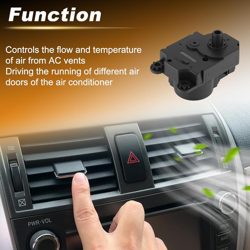 HVAC Heater Blend Door Actuator for Nissan Rogue 2014-2019 for Nissan Rogue Sport 2017-2022 Replace 277494BU0A HVAC Air Door Actuator