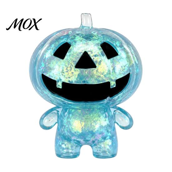 Clear Pumpkin Toys Halloween Stress Relief Toy, Glitter Man Squeeze Holiday Sensory Fidget Toy for Party Favors Tactile SensoryToy
