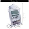 Digital Automatic Desktop And Table Azan/Athan Clock Prayer Gold/Silver Color