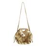 Borsa a tracolla Autunno e Inverno Nuova Borsa intrecciata alla moda Borsa a cestino per verdura da portare a mano Borsa a mano da donna Versione coreana Nicchia Borsa a mano da donna