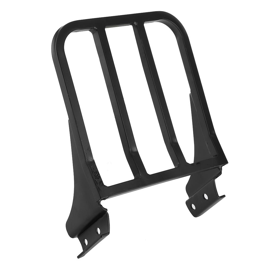 Motorcycle Sissy Bar Backrest Luggage Rack Rear Carrier Fit for XL FLST FLSTC FLSTSC