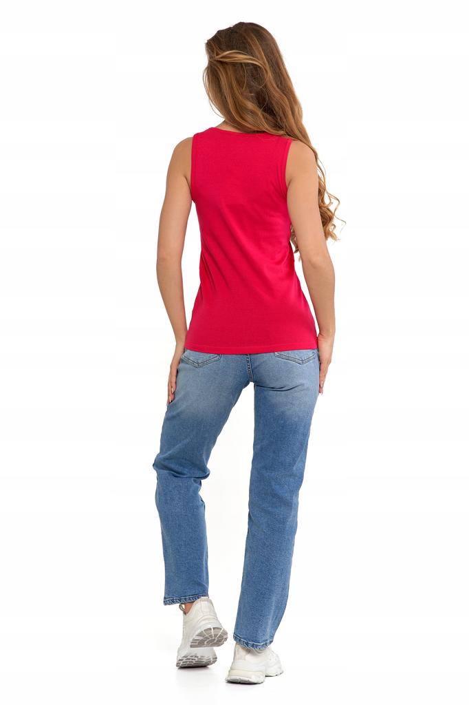 Women's Cotton Tank-Top Classic MORAJ 4XL FUCHSIA