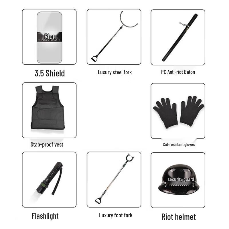 Anti-Explosion Security Gear Set