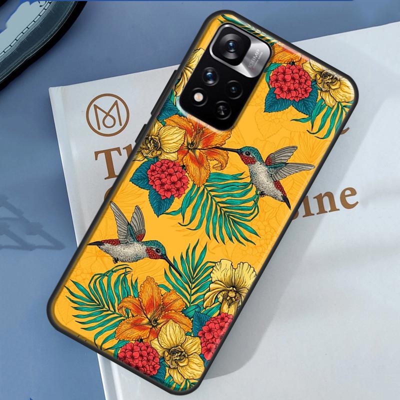 Hummingbird Case For Xiaomi Redmi Note 13 12 11 9 10 14 Pro 9S 10S 11S 12S Redmi 14C 10C 12C 13C Cover