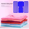 Clothes Folding Board Adults Child Clothing Folder Bender Plastic Practical Detacha All Size Quick Fold the Clothes T Shirts