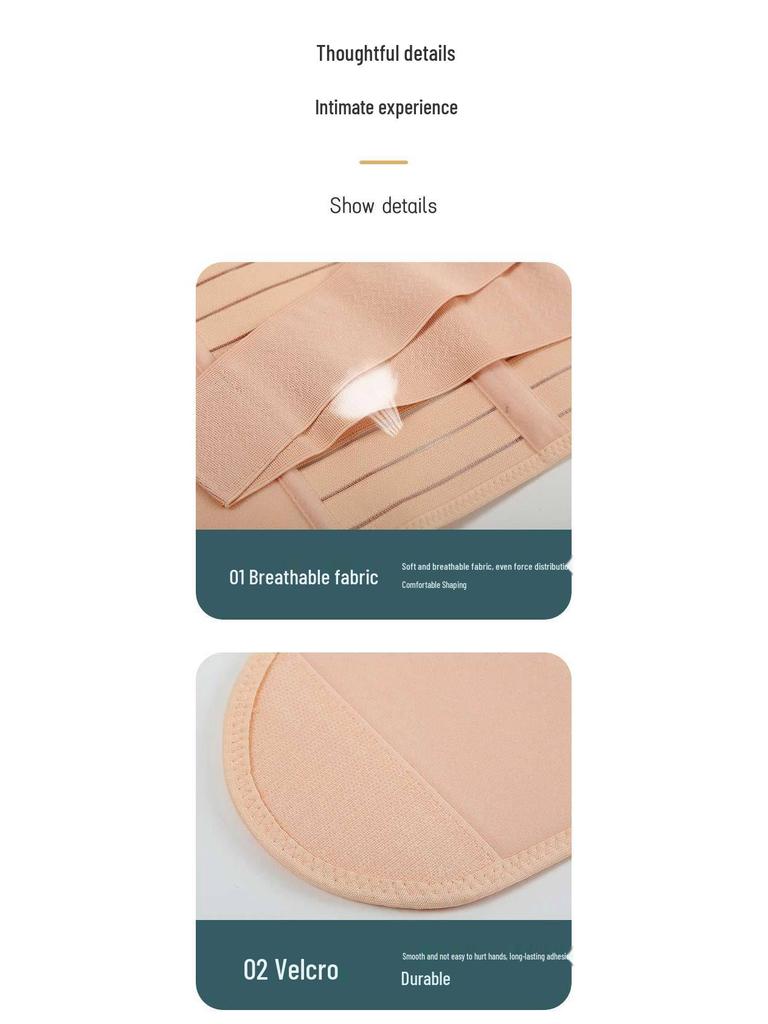 Postpartum Waist Trainer & Body Shaper with Abdominal Support
