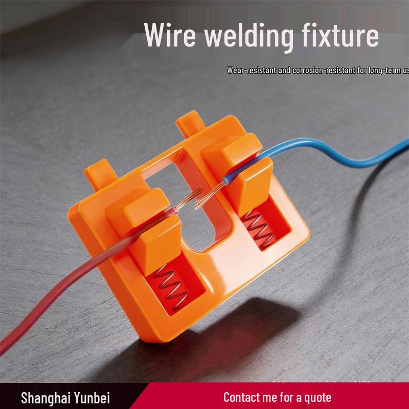 High Rebound Double Card Wire Welding Fixture - Thickened, Wear-Resistant, Non-Slip