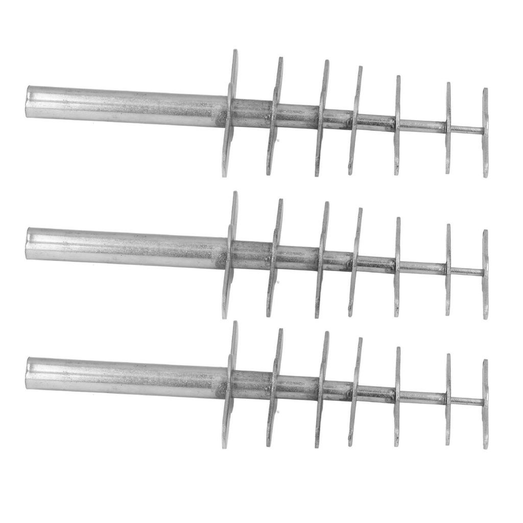 3Pcs Cork Borer Set Stainless Steel Manual Rubber Stopper Borer Tool for Laboratory Experiments