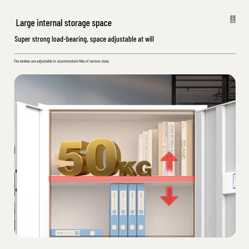 Lijinzhi Fingerprint Lock Steel Office File Cabinet