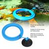 3PCS Plastic Blue Black Aquarium Feeder Fish Tanks Feeding Ring with Suction Cup for All Slow Sinking Floating Feeds