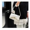 Large Capacity Splicing On The New Foreign Fashion Sequins Fashion Shoulder Armpit Small Square Bag for Women