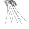 Metal Tassel Hair Clip Ponytail Holder Large Shark Clip Butterfly Rhinestone Hair Claw  Travel