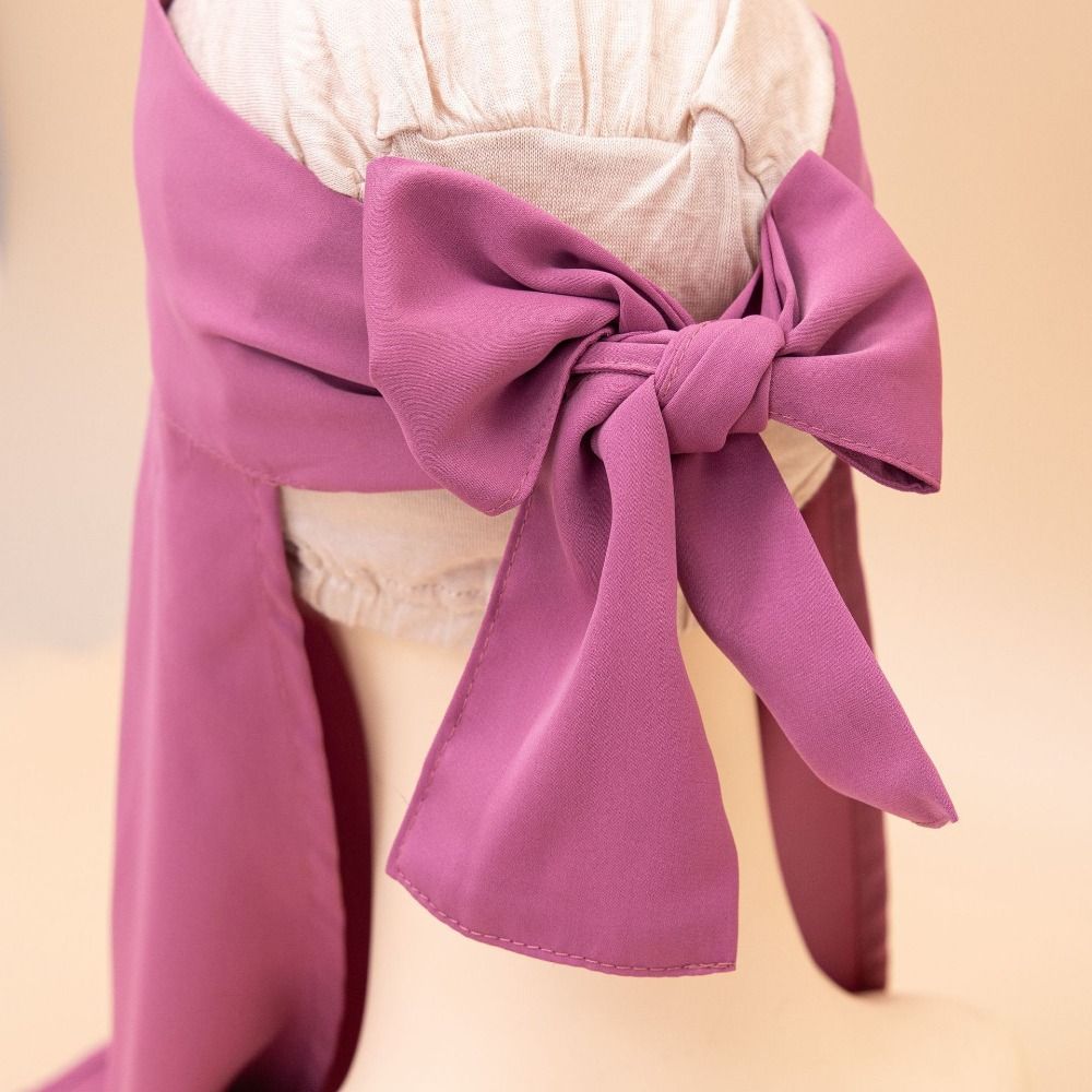 Knytebånd Nida Hodeinnpakningslue Elastisk Islamsk Hodeskjerf Beskjedne Muslimske Kvinners Skjerf Daglig Bruk