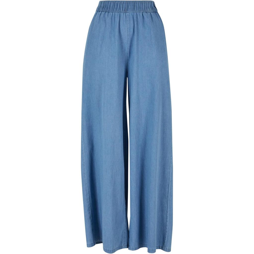 Urban Classics Womens/Ladies Denim Wide Leg Trousers