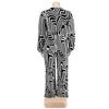 Spring and Autumn Women's Jumpsuit Large Size Comfortable Casual Tied Long Sleeve One-piece Straight Pants Trousers