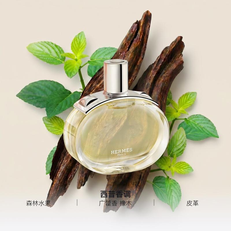 Hermes Bahni Limited Dárková krabička Chypre vůně EDP + 29838796 Barénia2-Dvou dílná sada: Parfém Bachni 100 ml + Parfém Bachni 15 ml