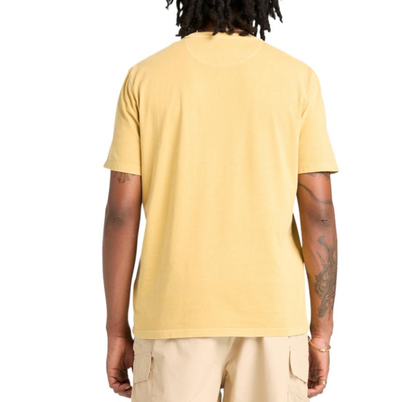 Timberland Solid Color Pullover Round Neck Short Sleeve T-Shirt Men Tops TB0A69KQA7H1