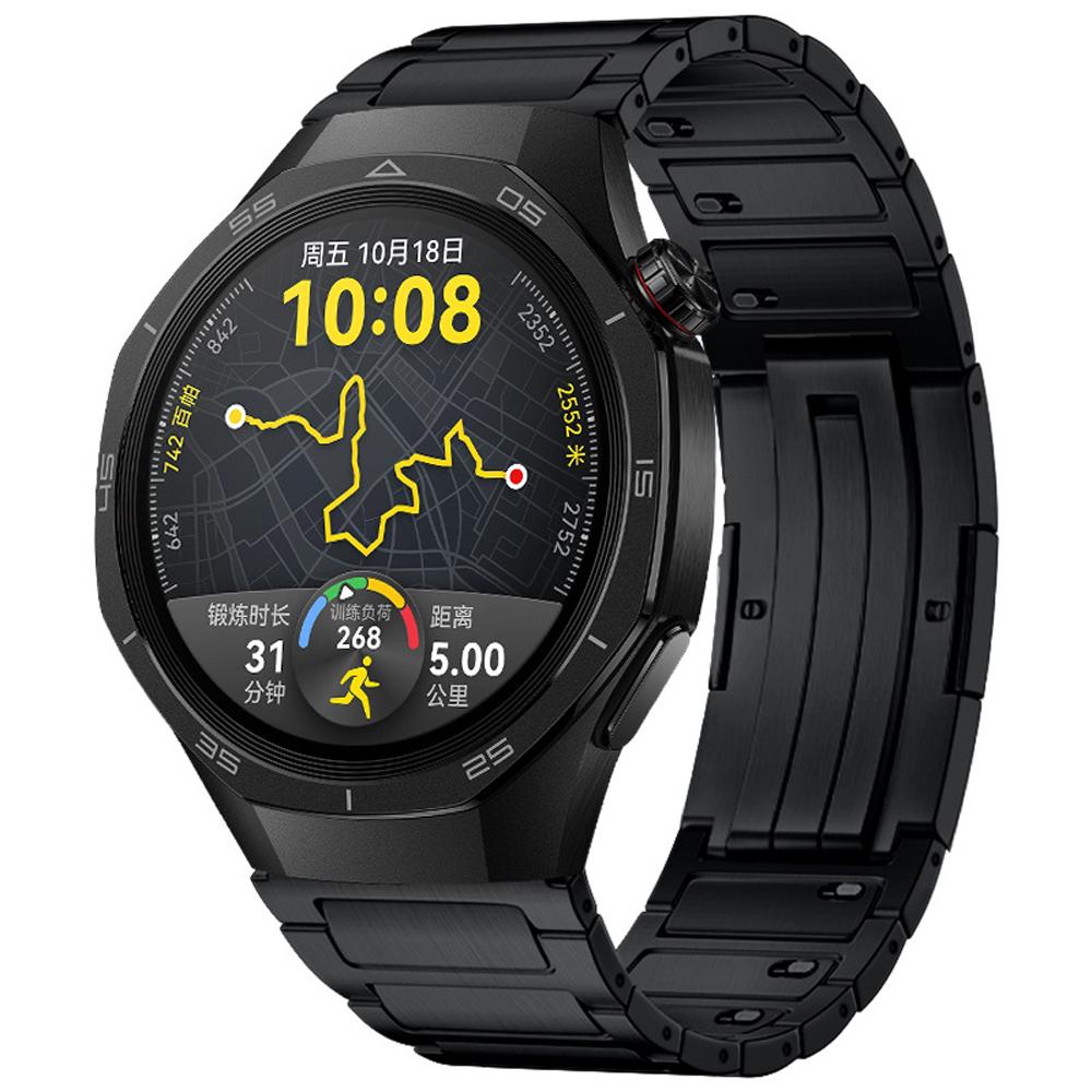 22mm Luxury Titanium Watchband for Huawei Watch GT5 Pro GT4/5 46mm Watch 4 Pro 3 Pro Strap Business Bracelet for Amazfit Balance