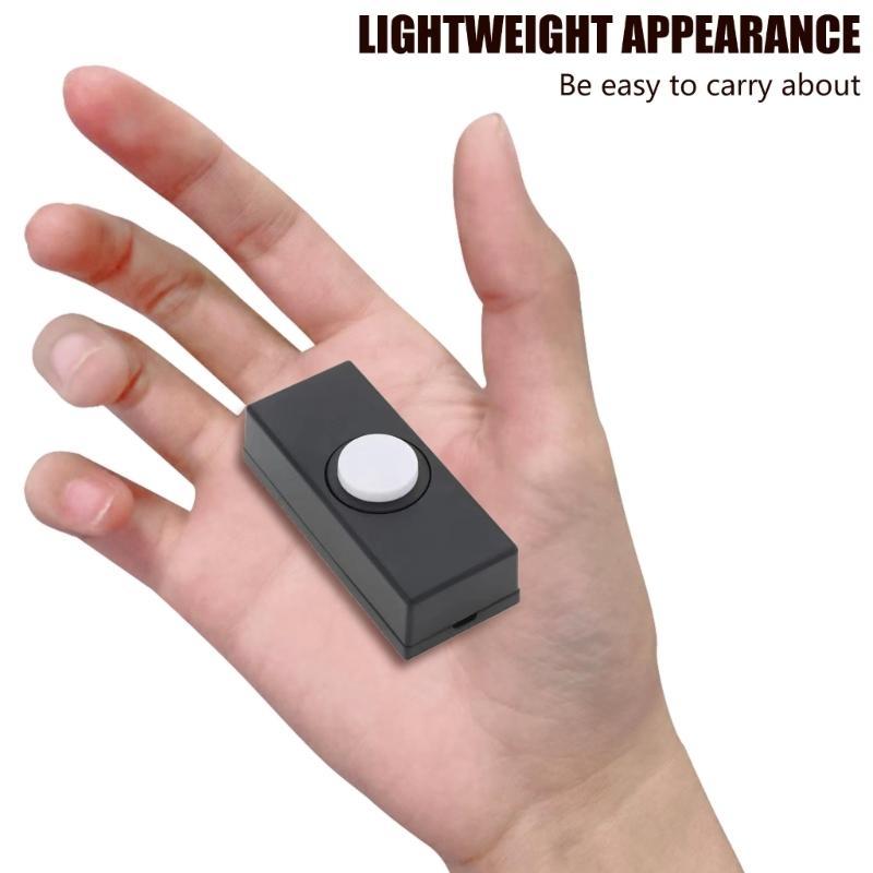 Wiring Door Bells Push Buttons Wall Mounted Doorbell Switches Plastic Hard Wiring Press Button Doorbell Button